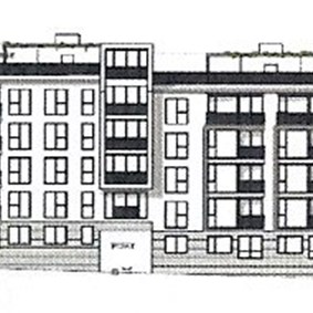 Søborg Hovedgade 96-102, Skitseprojekt 54 boliger